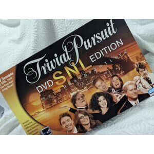 VINTAGE NEW, SEALED! TRIVIAL PURSUIT SNL EDITION+DVD! RARE, HTF COMPLETE SET!